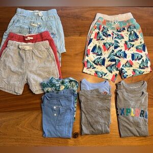 Crewcuts Boys Size 8 Summer Bundle, 13 pieces